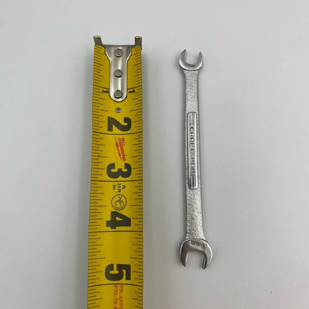 Vintage Craftsman‎ 7mm X 9mm Metric Double Open End Wrench -V- Series # 44503